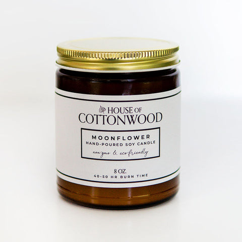 Moonflower 8oz Candle