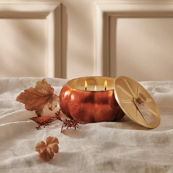 Pumpkin Laurel Statement Large Candle