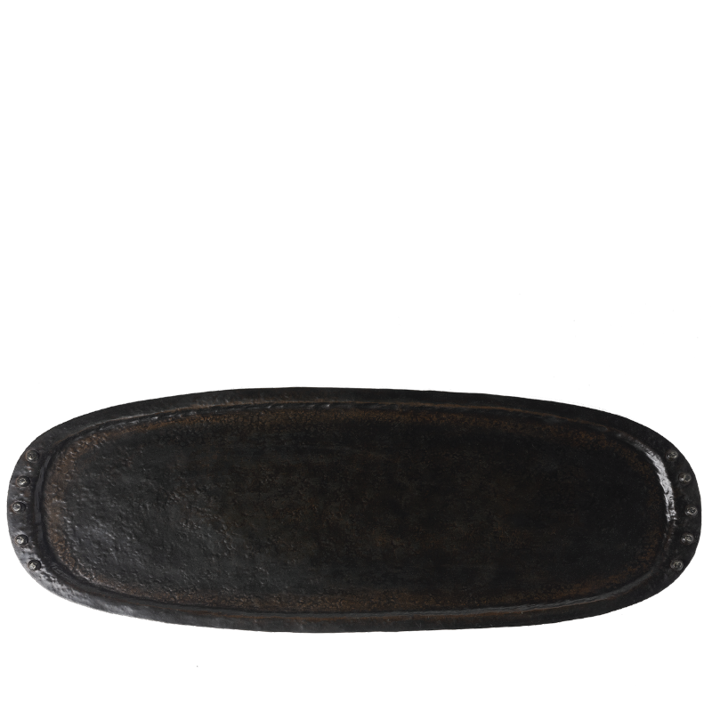 Ovalarga Charola 26" Hammered Tray