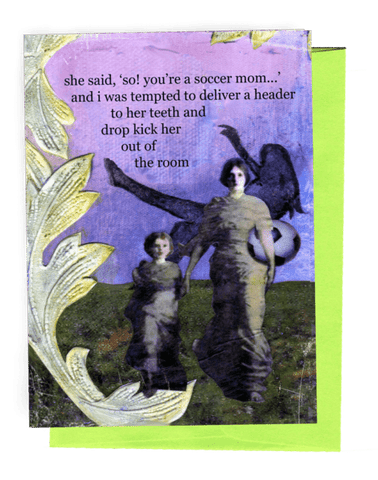 Soccer  Greeting Card