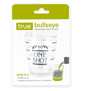 Bullseye Measuring Shot Glass