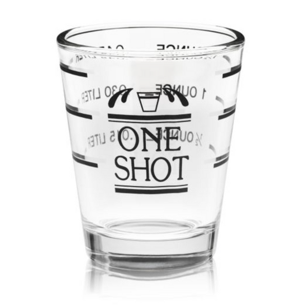 Bullseye Measuring Shot Glass