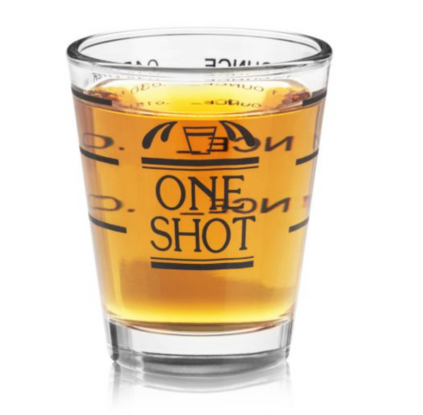 Bullseye Measuring Shot Glass