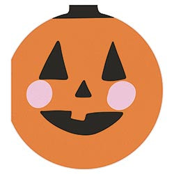 Pumpkin Die Cut Napkins 20 Count