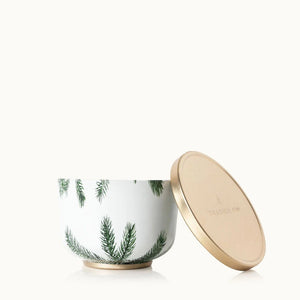 Frasier Fir Pine Needle Candle Tin