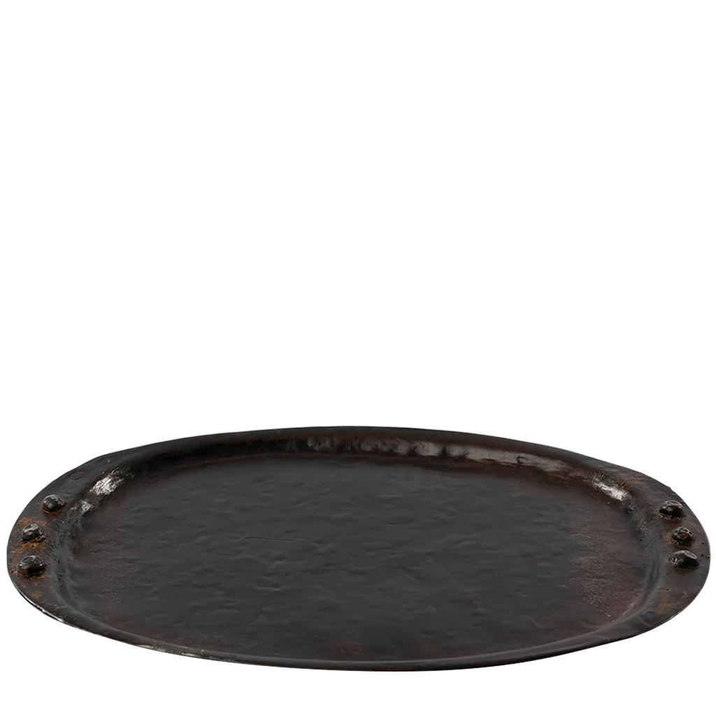 Ovala 20" Hammered Tray