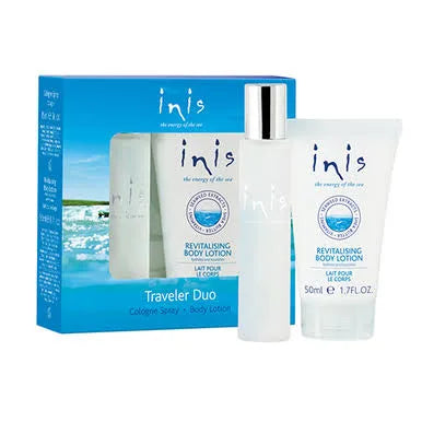 Inis Traveler Duo (Travel Spray & Body Lotion)