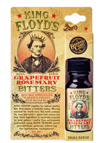 Grapefruit & Rosemary Bitters 1/2 oz. - King Floyd's