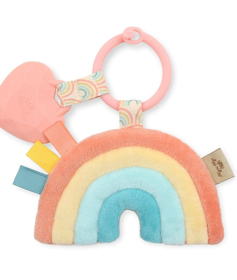 Rainbow Itzy Pal Plush & Teether